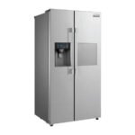 SHARP REFRIGERATOR SIDEBYSIDE SJ-X66ST W/DISP DOOR IN DOOR