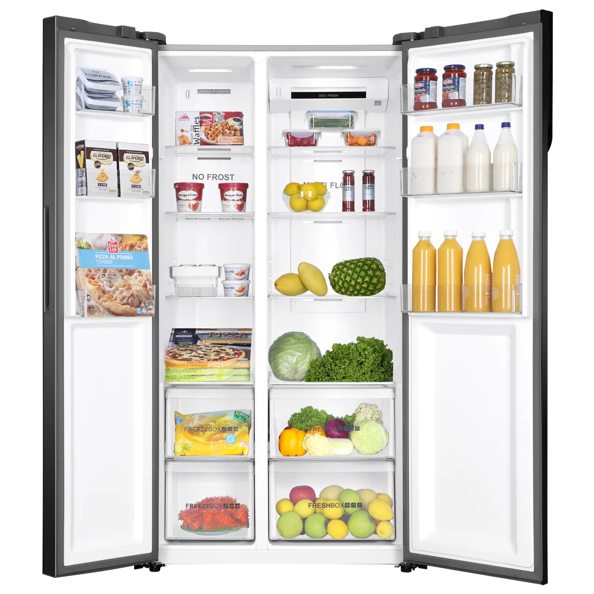 Model: HRF-622 IBG HAIER REFRIGERATOR SIDE BY SIDE INVERTER NO FROST