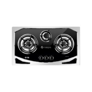 Nasgas DG-931 BK Steel Top Hobs