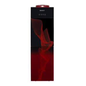 Crystal 3 Taps Red Glass Door Water Dispenser