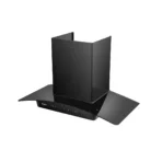 HAIER KITCHEN HOOD HCH-9022G BLACK ARC GLAS SHAPE/90CM,TOUCH CONTROLE