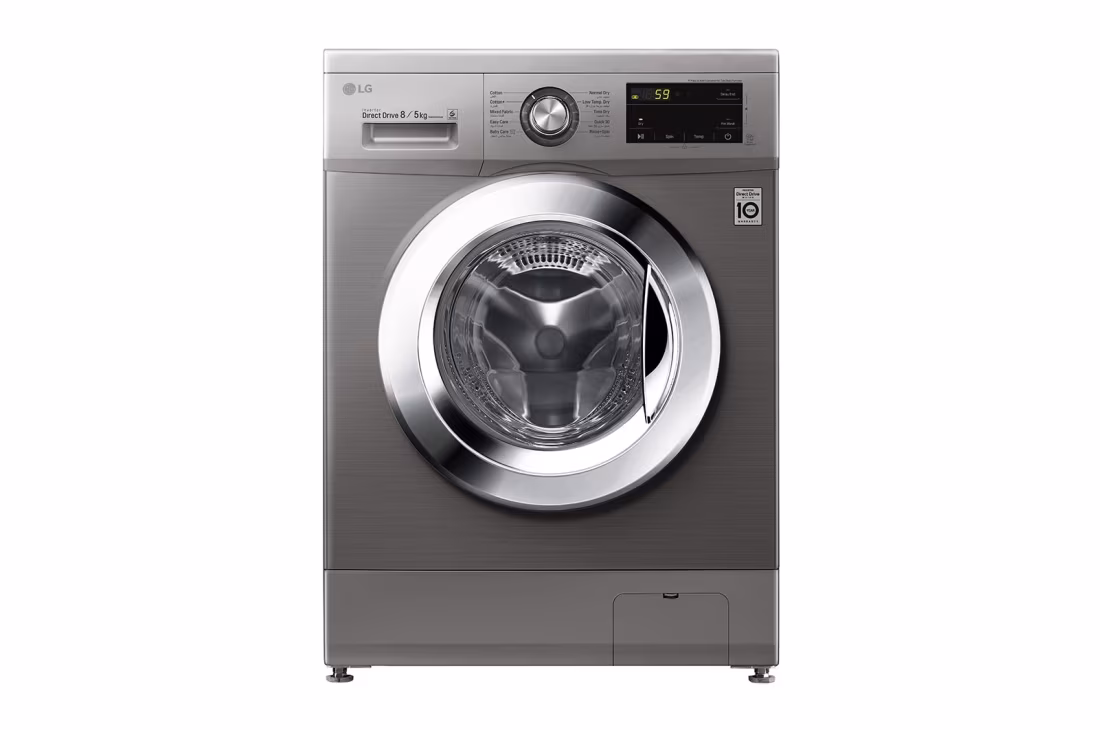 LG F4J3TMG5P 8KG / 5KG Front Load Automatic Washing Machine LG F4J3TMG5P 8KG / 5KG Front Load Automatic Washing Machine