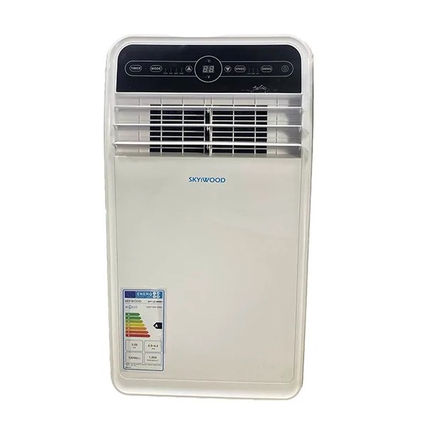 2-01 SKYWOOD PORTABLE AC 1TON INVERTER SKP-1221MWBH WHITE HEAT/COOL - Image 1