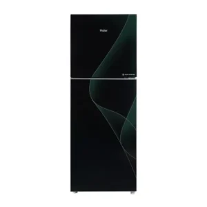 HAIER REFRIGERATOR HRF-276IPGA INVERTER GREEN 246 LTR, GLASS DOOR