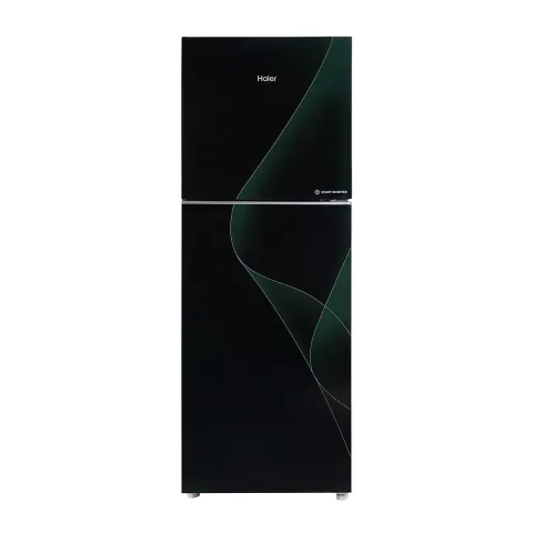 W020250428490479453682_480 (1) HAIER REFRIGERATOR HRF-276IPGA INVERTER GREEN 246 LTR, GLASS DOOR - Image 1