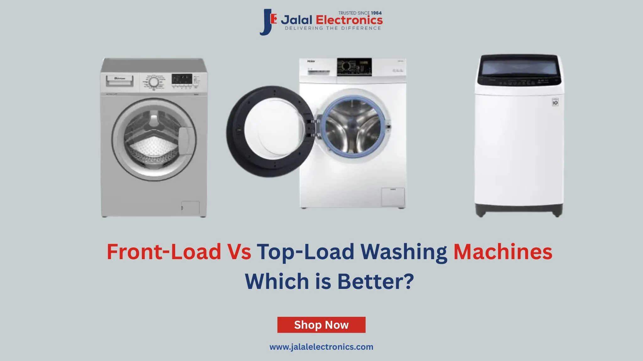 Front-Load Vs Top-Load Washing Machines