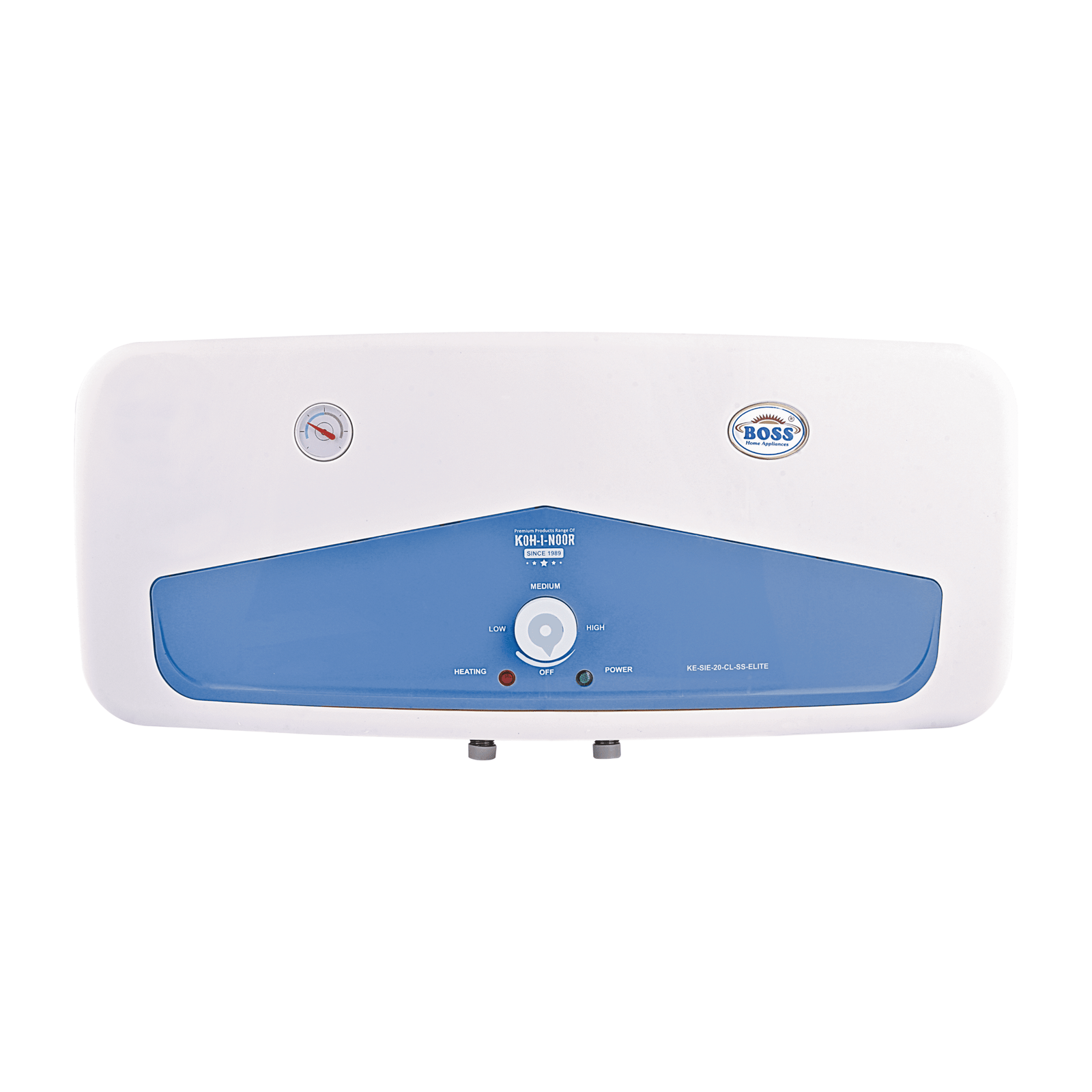 Heater-2025-Elite-Blue-Raw Boss Electric Geyser 20 Litre KE-SIE-20CL SS – Stainless Durable Hot Water - Image 1