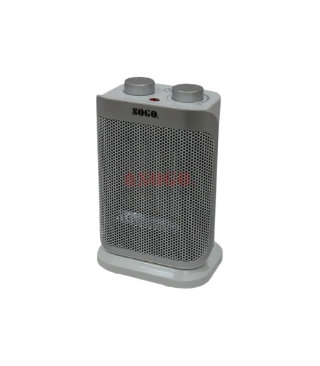 Sogo Ceramic Fan Heater JPN-79 White 750/1500W Dual Heat Fan Heater