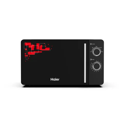 W020240813683326134598_480 HAIER MICROWAVE HMW-20MHES BLACK 20LTR - Image 1
