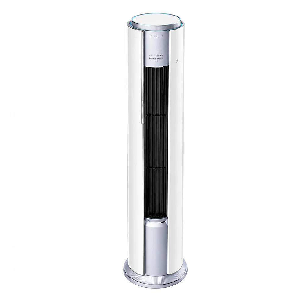 24GL02S ECOSTAR FLOOR STANDING INVERTER 2TON EF-24GL02S (GLACIER) WHITE HEAT/COOL - Image 1