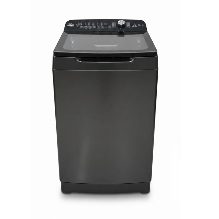 1mwwbxm8 HAIER WASHING MACHINE 13KG HWM130-B699S8 BLACK DD INVERTER ,T/L - Image 1